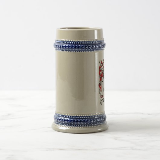 Gibbs Coat of Arms Stein / Gibbs Crest Stein Bierpul (Center)