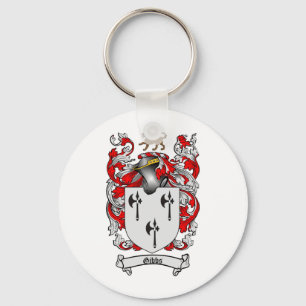 GIBBS FAMILY CREST - GIBBS COAT OF ARMS SLEUTELHANGER