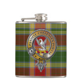 Gibbs Gibsone Tartan & Badge Heupfles (Voorkant)