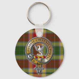 Gibbs Gibsone Tartan & Badge Sleutelhanger