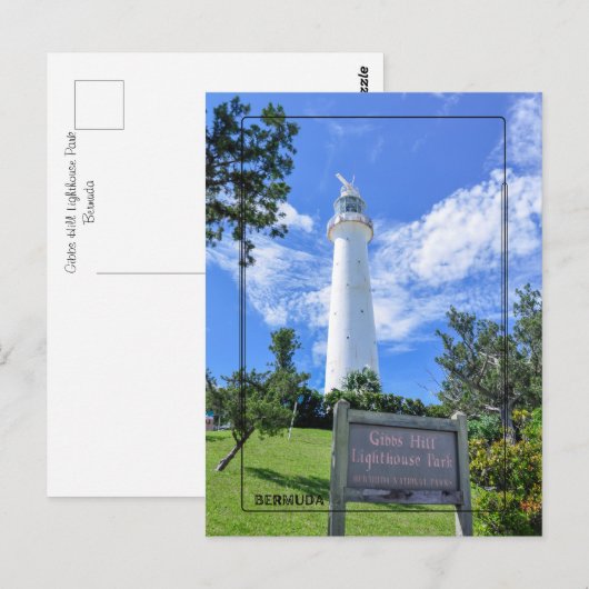 Gibbs Hill Lighthouse Park Briefkaart (Voorkant / Achterkant)