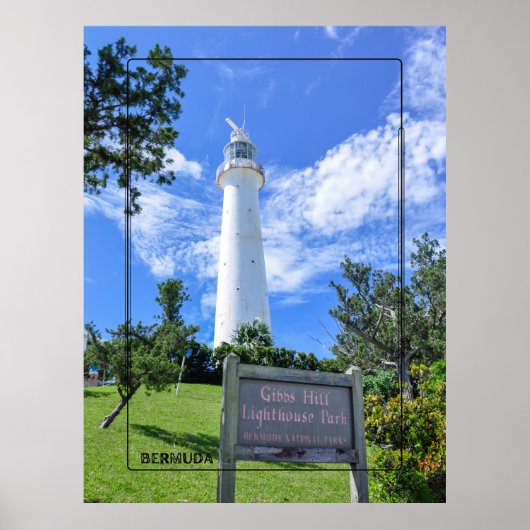 Gibbs Hill Lighthouse Park Poster (Voorkant)