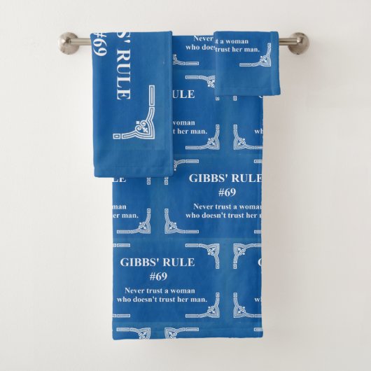 Gibbs' regel 69 bad handdoek (Insitu)