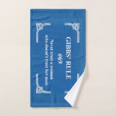 Gibbs' regel 69 bad handdoek (Handdoek)
