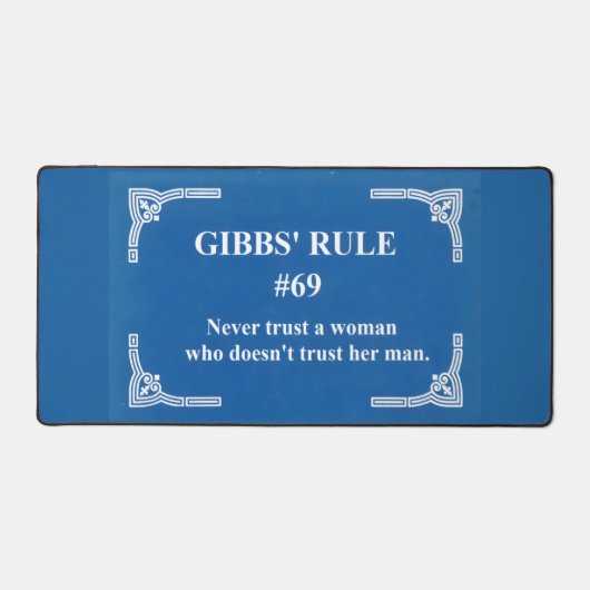 Gibbs' regel 69 bureaumat (Voorkant)