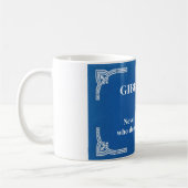 Gibbs' regel 69 koffiemok (Links)