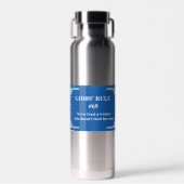 Gibbs' regel 69 waterfles (Voorkant)