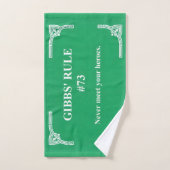Gibbs' regel 73 bad handdoek (Handdoek)