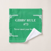 Gibbs' regel 73 bad handdoek (Wasdoekje)