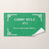 Gibbs' regel 73 bad handdoek (Handdoek)