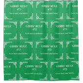 Gibbs' regel 73 douchegordijn (Voorkant)
