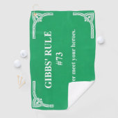 Gibbs' regel 73 golfhanddoek (Insitu)