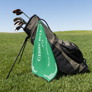 Gibbs' regel 73 golfhanddoek