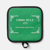 Gibbs' regel 73 pannenlap (Voorkant)