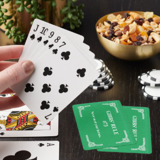 Gibbs' regel 73 pokerkaarten