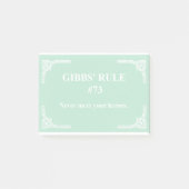 Gibbs' regel 73 post-it® notes (Voorkant)