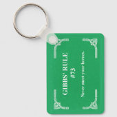 Gibbs' regel 73 sleutelhanger (Voorkant)