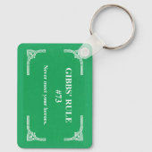 Gibbs' regel 73 sleutelhanger (Achterkant)