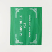 Gibbs' regel 73 wandkleed (Voorkant)