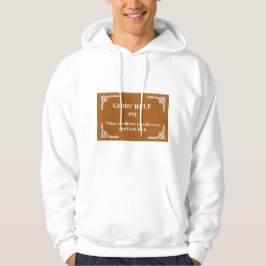 Gibbs' regel 91 hoodie