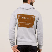 Gibbs' regel 91 hoodie (Achterkant)