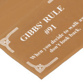 Gibbs' regel 91 korte tafelloper (Hoek)