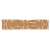 Gibbs' regel 91 korte tafelloper (Horizontaal)