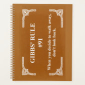 Gibbs' regel 91 planner (Voorkant)