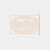 Gibbs' regel 91 post-it® notes (Voorkant)