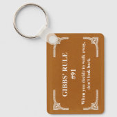 Gibbs' regel 91 sleutelhanger (Voorkant)