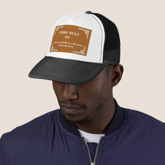 Gibbs' regel 91 trucker pet (In situ)