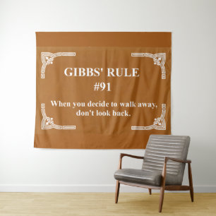 Gibbs' regel 91 wandkleed