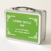 Gibbs' regel 99 (Achterkant)