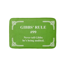 Gibbs' regel 99 badmat