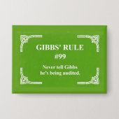 Gibbs' regel 99 button (Voorkant)
