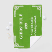 Gibbs' regel 99 golfhanddoek (Insitu)