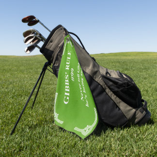Gibbs' regel 99 golfhanddoek
