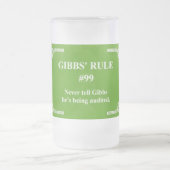 Gibbs' regel 99 matglas bierpul (Center)