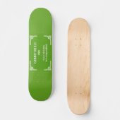 Gibbs' regel 99 persoonlijk skateboard (Voorkant)