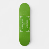 Gibbs' regel 99 persoonlijk skateboard (Voorkant)