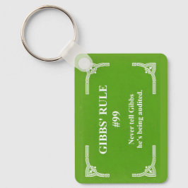 Gibbs' regel 99 sleutelhanger