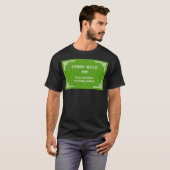 Gibbs' regel 99 t-shirt (Voorkant volledig)