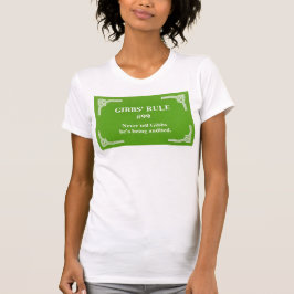 Gibbs' regel 99 t-shirt