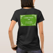 Gibbs' regel 99 t-shirt (Achterkant)