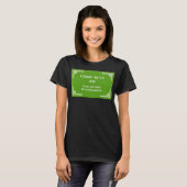 Gibbs' regel 99 t-shirt (Voorkant volledig)
