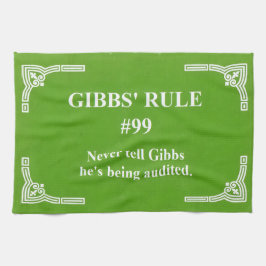 Gibbs' regel 99 theedoek