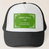 Gibbs' regel 99 trucker pet (Voorkant)