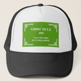 Gibbs' regel 99 trucker pet