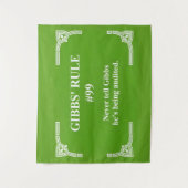 Gibbs' regel 99 wandkleed (Voorkant)