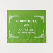 Gibbs' regel 99 wandkleed (Voorkant (horizontaal))